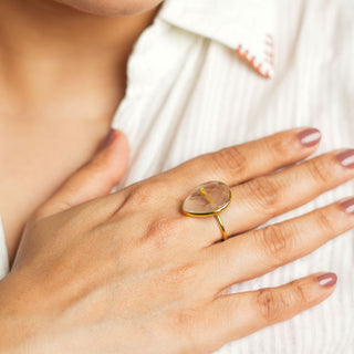 Elyx Crystal Finger Ring