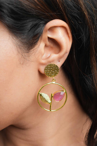 Scarlet Bloom Earrings