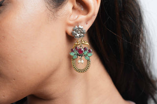 Varnika Floral Earrings