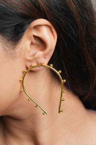 Golden Pulse Earrings