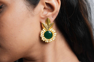 Petal Pearl Studs