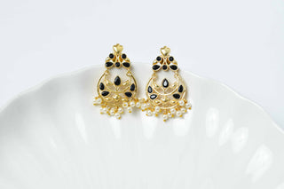 Suhana Pearl Kundan Earrings
