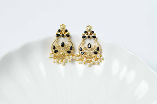 Suhana Pearl Kundan Earrings