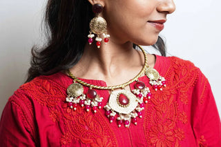 Noor Kundan Neck Cuff Set