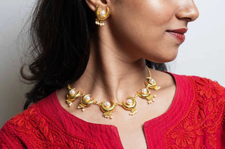 Chandra Loop Necklace Set