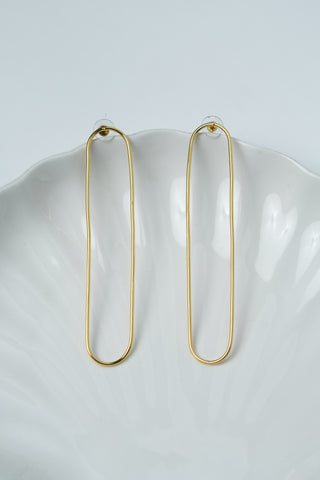 Linea Oval Earrings