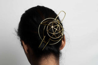 Orbit Gold Hair Accessory