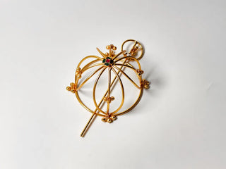 Maya Kundan Hair Accessory