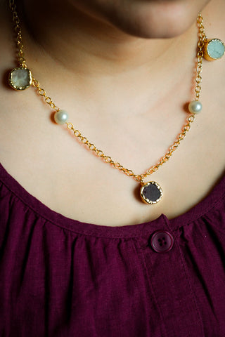 Nora Raws Stone Necklace