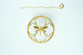 Aurel DragonFly Hair Accessory