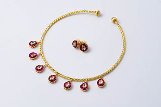 Raindrop Radiance Necklace Set