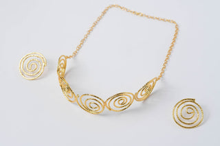 Auro Spiral Neck Cuff Set
