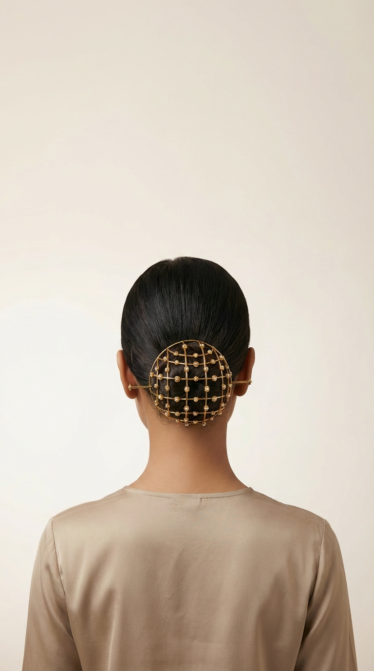One piece turns a simple bun into a finished look