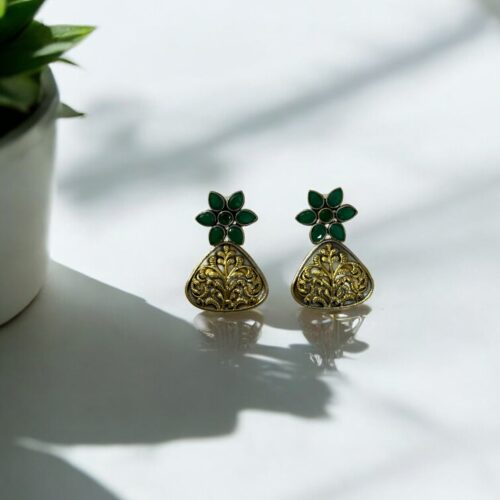 PhoolGlow Earrings - Green