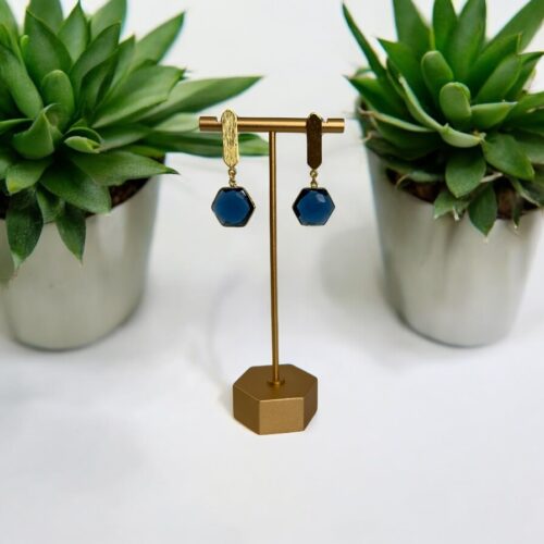 Prism Hoops - Blue