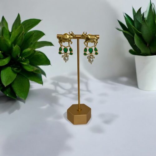 Nandi Grace Earrings - Green