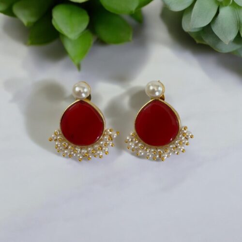 Azure Earrings - Ruby