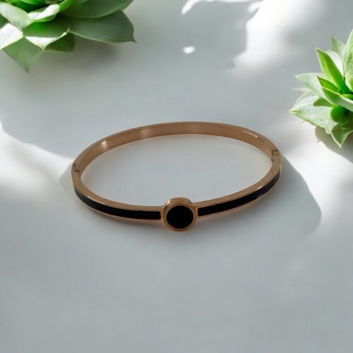 Noir Enamel Bracelet