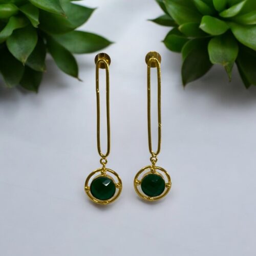 Celestial Orbit Earrings - Black
