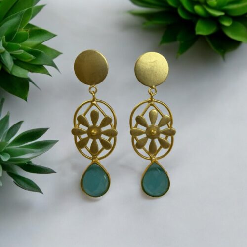 Blue Radiance earrings