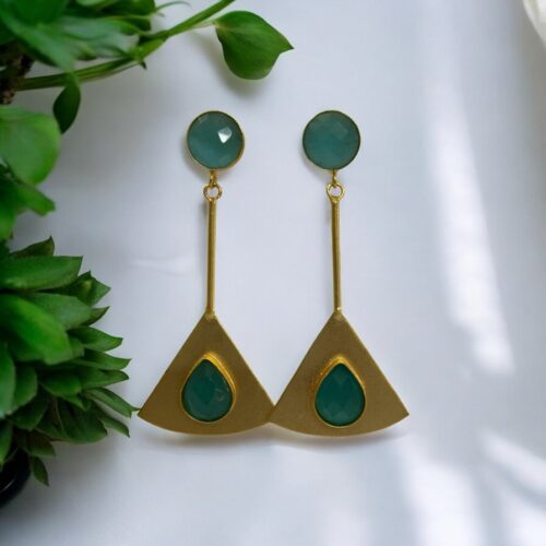 Aqua Zenith Earrings