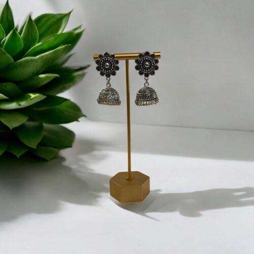 Vintage Blossom Jhumkas