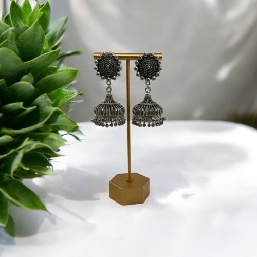 Temple Charm Jhumkas