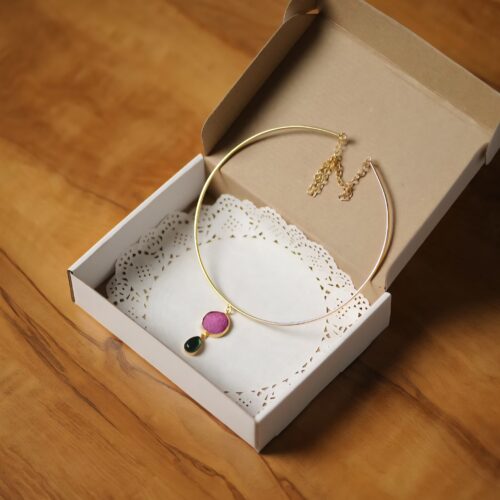 Regal Duo Pendant Choker