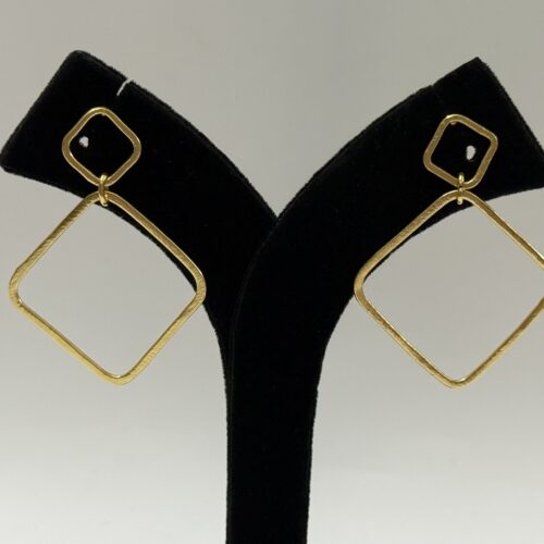 Aurea Geometric Dangle Earrings
